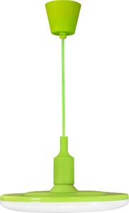 LED Lampa suspendata KIKI 1xE27/15W/230V verde