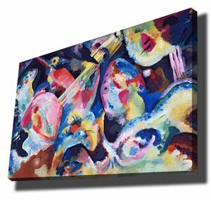 Tablou 677VSL1164, multicolor, panza, 100x70 cm