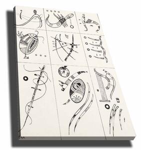 Tablou 677VSL1145, crem, panza, 70x100 cm