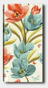 Tablou 451ERN2131, multicolor, panza, 50x120 cm