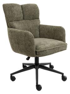 Scaun de birou pivotant Aria verde
