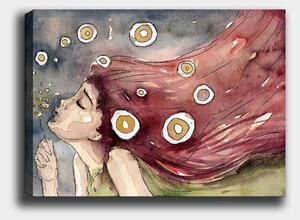 Tablou 441HPE2824, multicolor, panza, 100x70 cm
