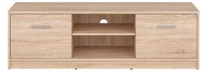 Comoda tv crem cu 2 sertare Nepo Plus, 138.5X46.5X42.5 CM