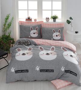 Set cuvertura pat dublu 143EPJ4810, multicolor, bumbac/poliester, 200x