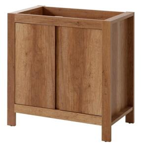 Mască pentru chiuveta de la baie Classic, stejar roman (80 cm)