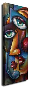 Tablou PC99, multicolor, panza, 30x80 cm