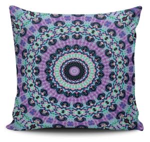 Perna MANDALA-06, multicolor, bumbac/poliester, 43x43 cm