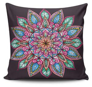 Perna MANDALA-14, multicolor, bumbac/poliester, 43x43 cm