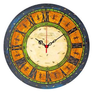 Ceas de perete MS-01, multicolor, 40x40 cm