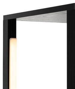 Lampă de podea de design neagră cu LED 3 trepte reglabilă - Tianna