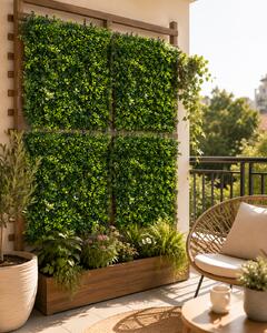 Panou Decorativ Verde Artificial A019 , 50x50 cm