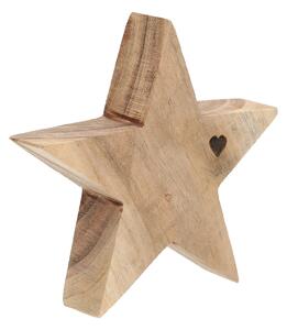 Decorațiuni Wooden Star I 15x4x15 cm