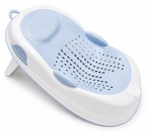 Suport baie pliabil pentru bebelusi Kidizi Soak albastru, antialunecare, 0-6 luni