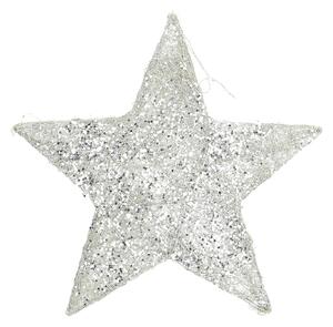 Decorațiuni de Crăciun Star Silver 30 cm