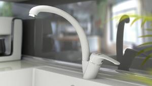 Baterie Monocomanda Verticala Pentru BUCATARIE WHITE