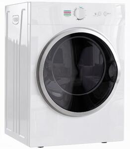 HOMCOM Mini Uscător de Rufe Portabil 4,8 kg, 1020W, Încălzire PTC, Timer, Alb | Aosom Romania