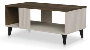 Masuta cafea RANDOM 2 LAW-1, nuc/casmir, PAL, 92x50x40 cm