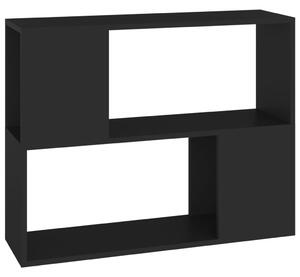 Comodă TV, negru, 80x24x63 cm, PAL