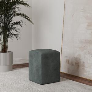 Taburet haaus Talin, Menta, Stofa, L 35 x l 35 x H 45 cm