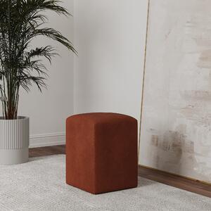 Taburet haaus Talin, Caramel, Stofa, L 35 x l 35 x H 45 cm