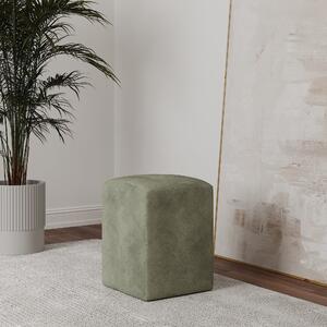 Taburet haaus Talin, Kaki, Stofa, L 35 x l 35 x H 45 cm