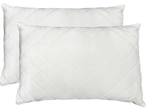 Set de 2 perne răcoritoare cu husă, 50 x 70 cm, alb
