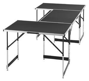 Set multifunkčného stola 3 ks, výškovo nastaviteľný a skladací