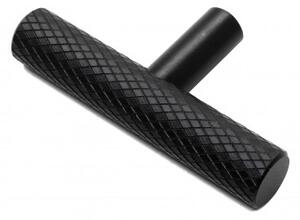 Buton Small T pentru Mobila Negru mat