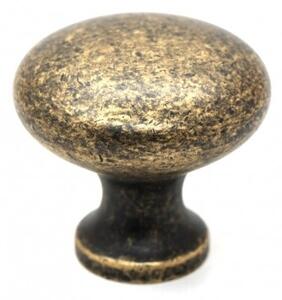 Buton Luna pentru mobila Bronz Antic