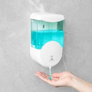 Dozator automat de sapun lichid Vog und Arths - 600 ml - de perete, cu baterie - alb