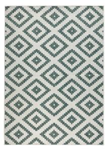 Covor adecvat pentru exterior NORTHRUGS Malta, 120 x 170 cm, verde - crem