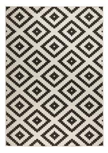 Covor adecvat pentru exterior NORTHRUGS Malta, 120 x 170 cm, negru-crem