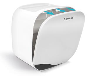 Bewello - Suport pentru hartie igienica - alb - 200 x 130 x 205 mm
