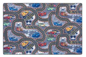 Covor pentru copii Hanse Home Play Race Track, 140x200 cm