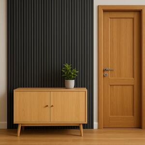 Riflaj Decorativ Tip Panou Acustic 20 cm Antracit