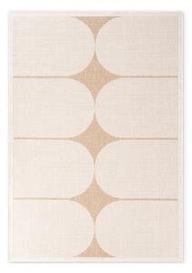 Covor pentru exterior și interior bej/fildeș 120x170 cm Duet Bowen – NORTHRUGS