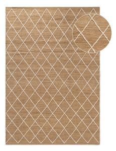 Covor în culoare naturală țesut manual din iută 80x150 cm Kunu – Hanse Home