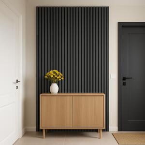 Riflaj Decorativ Tip Panou Acustic 28.5 cm Ash Oak