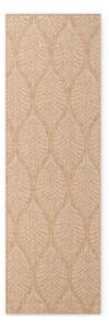 Covor tip traversă pentru interior și exterior bej/fildeș 80x250 cm Duet Liora – NORTHRUGS