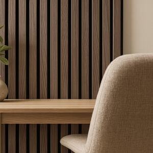 Riflaj Decorativ Tip Panou Acustic 40 cm Mocha