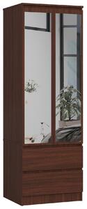 Dulap de haine Suman II (wenge) (cu oglindă). Promo -19%. 1152017
