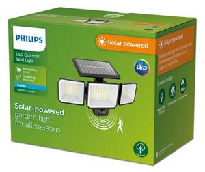 Philips - Proiector solar LED de perete cu senzor NYSIL 3xLED/8,7W/3,7V IP65