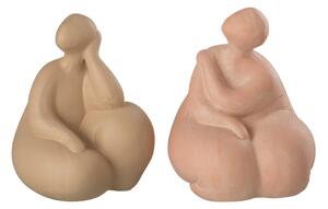 Set 2 figurine, Material sintetic, Multicolor, 17.5x17x21.5