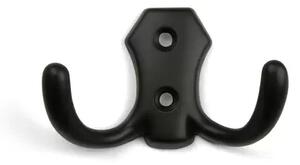 Lugo Hook 76 x 46 mm Negru mat
