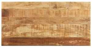 Masă de bucătărie, 140x70x76 cm, lemn de mango nefinisat