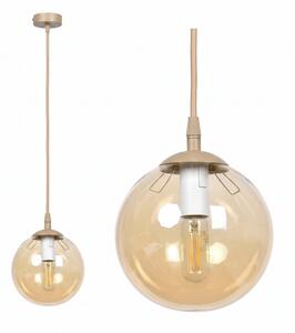 Lustră pe cablu COSMO 1xE14/10W/230V bej