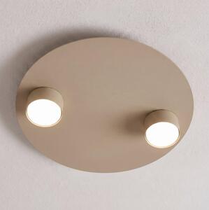 Lampă de tavan BOLX 2xGX53/10W/230V bej
