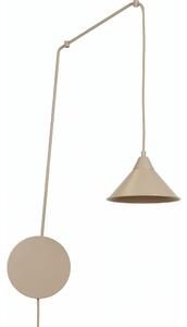 Lampă suspendată pe cablu ABRAMO 1xE27/15W/230V bej