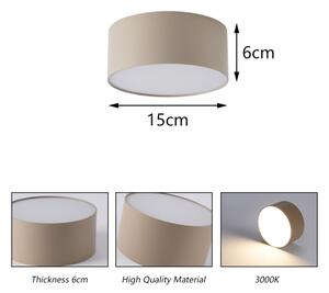 BRILAGI - Plafonieră LED de exterior FORIS LED/20W/230V diam. 15 cm bej IP44
