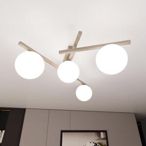 Plafonieră SMART 4xE14/10W/230V bej/alb